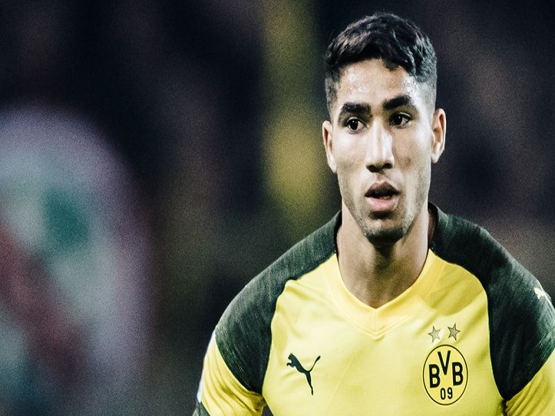 Achraf Hakimi hậu vệ phải xuất sắc nhất châu Âu