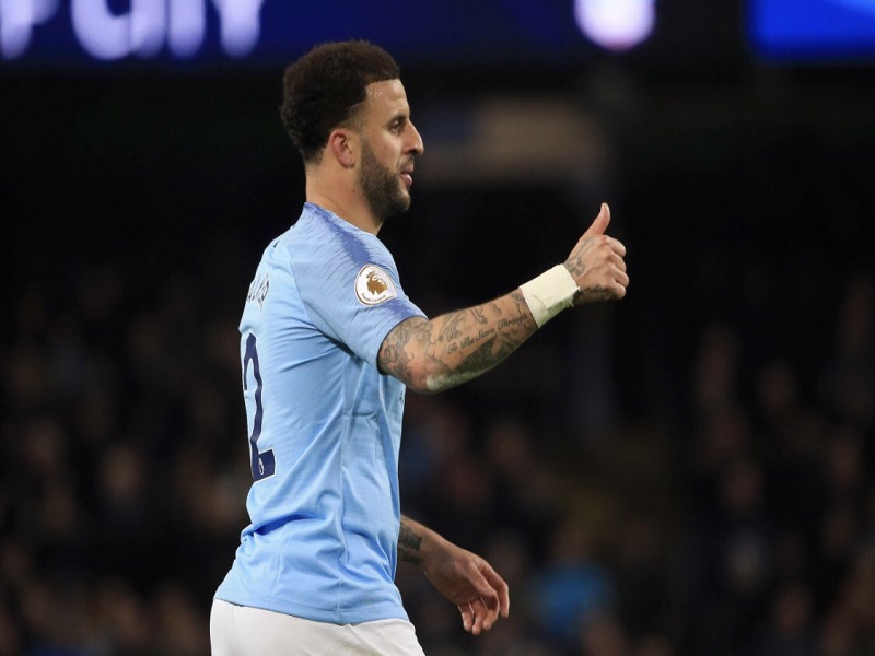 Kyle Walker hậu vệ phải xuất sắc nhất châu Âu