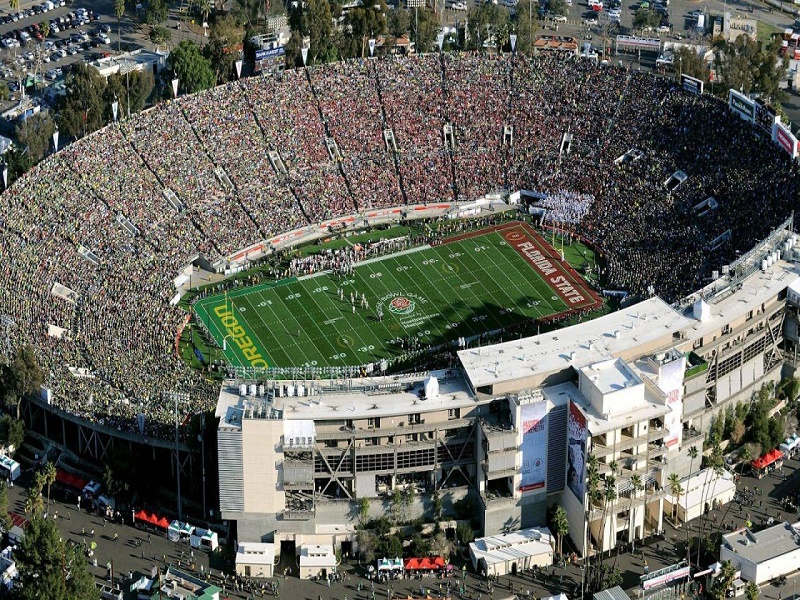 The Rose Bowl sân vận động lớn nhất hành tinh