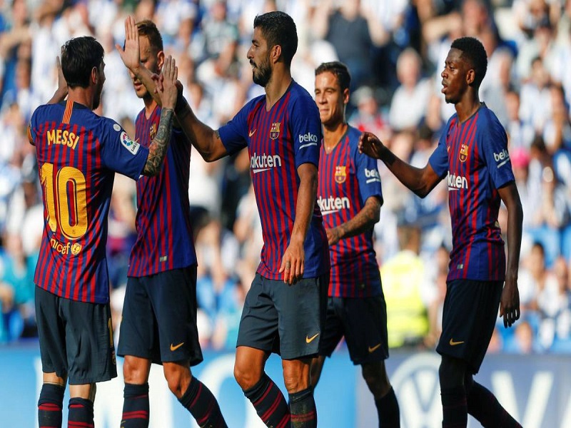 Đội hình chính thức của Barca 2018/19