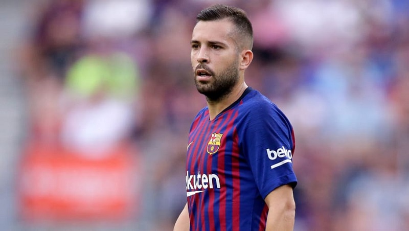 Jordi Alba ngôi sao trong đội hình Barca 2018