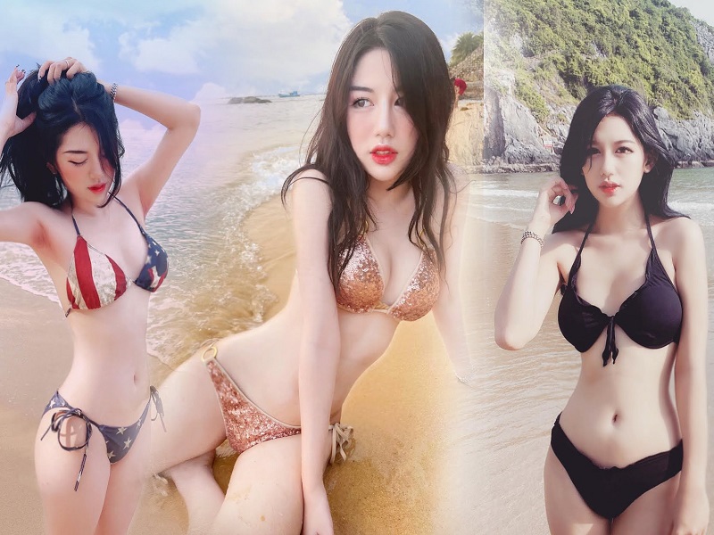 Hot girl Nguyễn Bích Ngọc mặc bikini sexy đã gây sốt