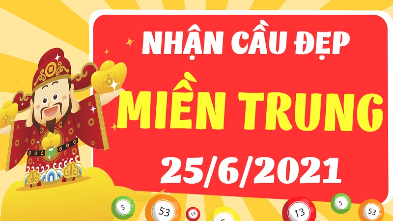 Soi cầu XSMT – Dự đoán bạch thủ lô miền Trung – Giờ vàng chốt số ngày 25/06/2021