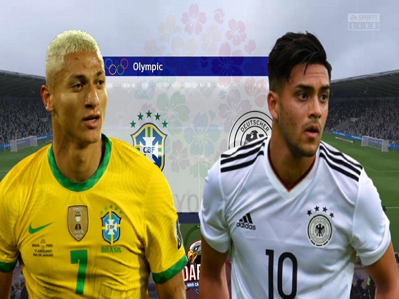 Nhận định kèo nhà cái W88: Tips bóng đá U23 Brazil vs U23 Đức, 18h30 ngày 22/7/2021